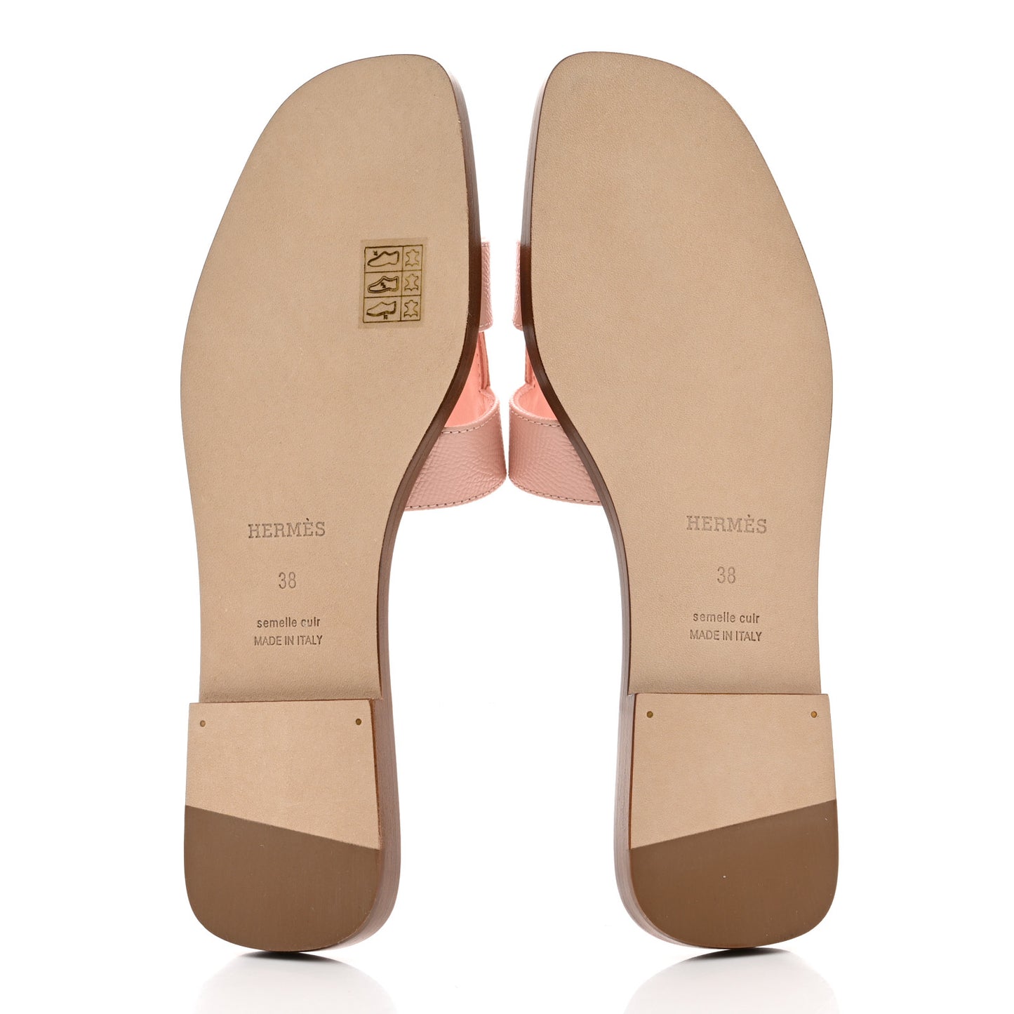 Epsom Oran Sandals 38 Rose Pale