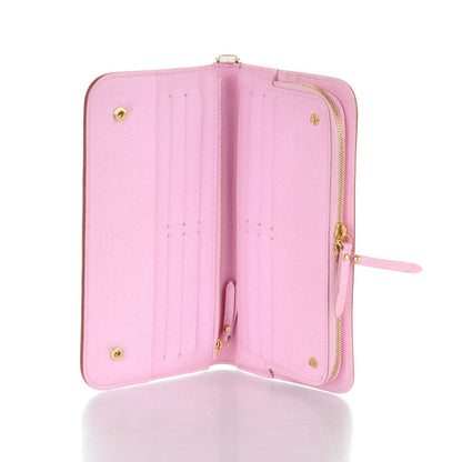 Louis Vuitton Monogram Multicolor Insolite Wallet White Litchi 5 of 7