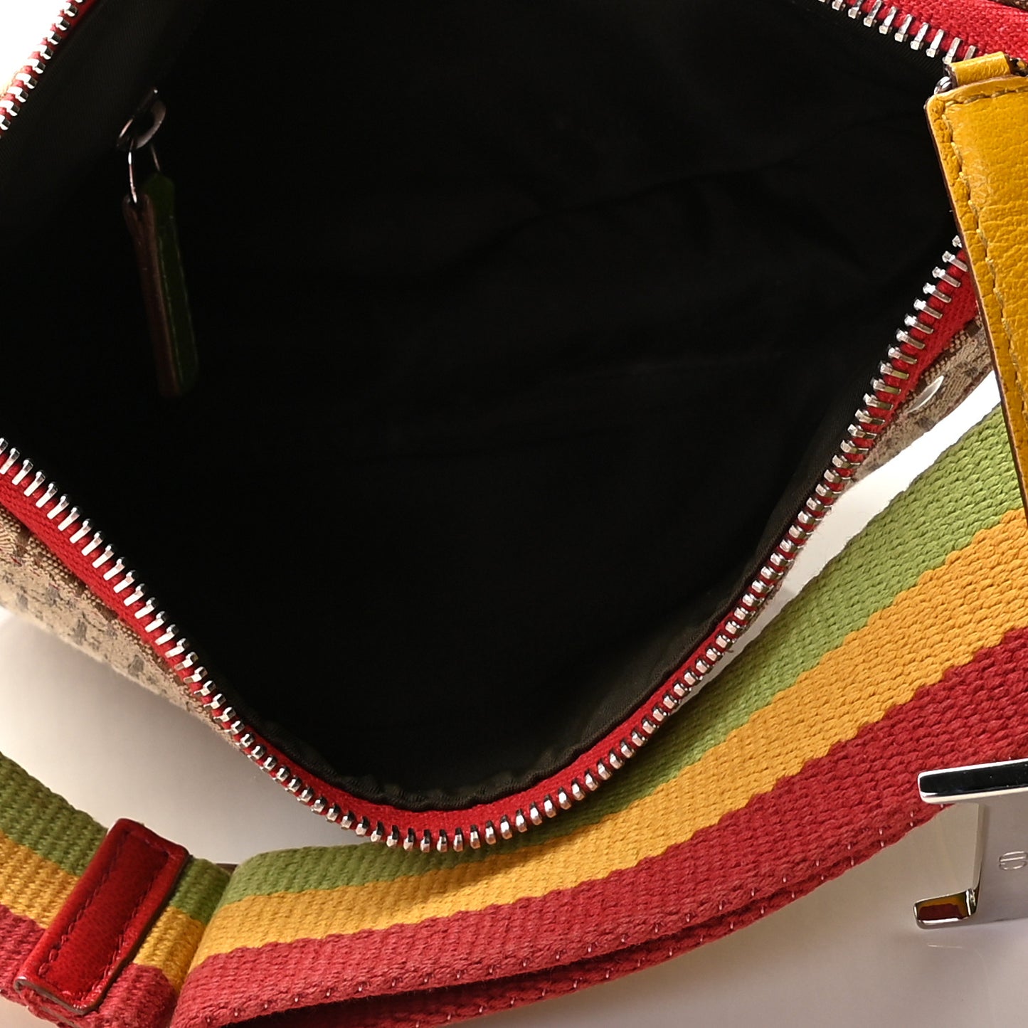 Monogram Rasta Saddle Pochette Beige
