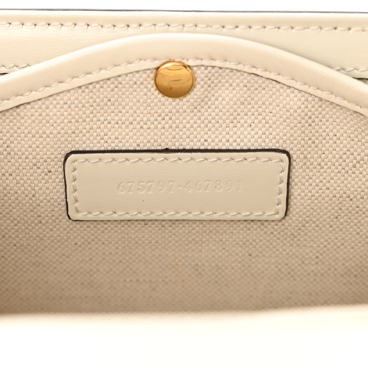 Calfskin Web Geometric Print Small Bamboo 1947 Top Handle Bag White Multi