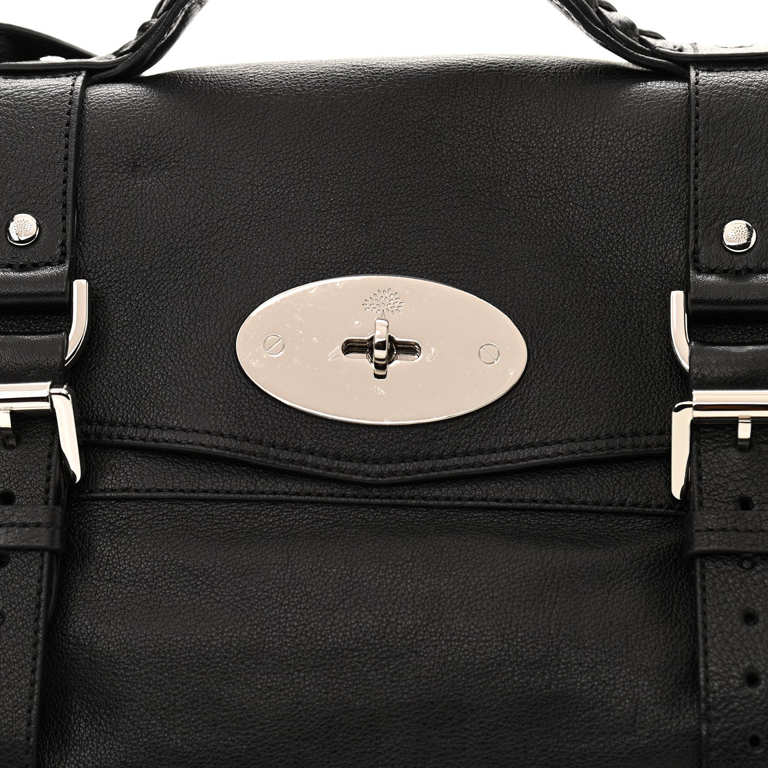 Mulberry Soft Buffalo Medium Alexa Black 7 of 10