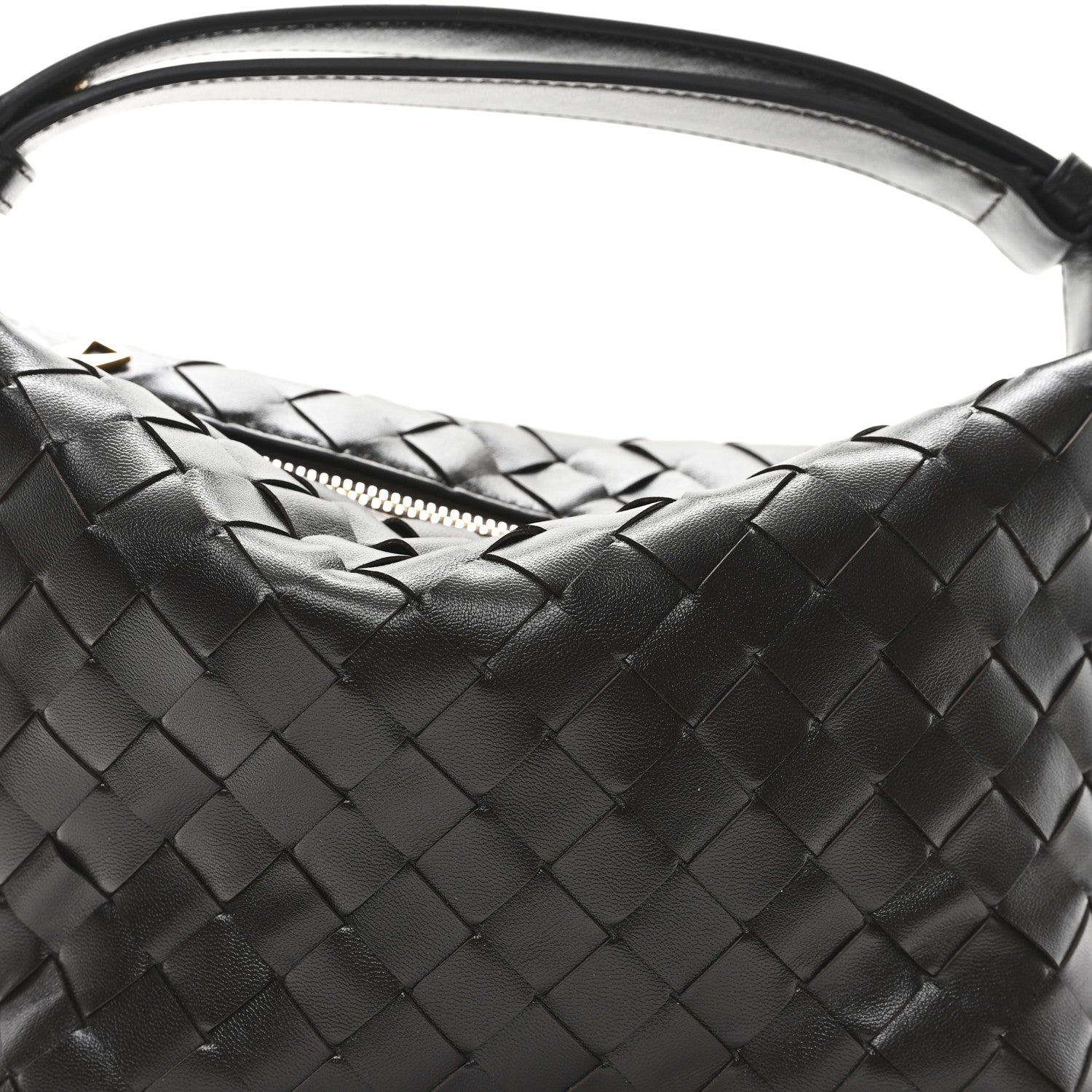 Bottega Veneta Calfskin Nappa Intrecciato Mini Wallace Fondant 8 of 10