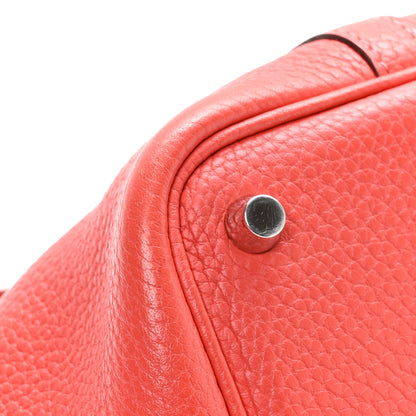 Hermes Taurillon Clemence Picotin Lock 18 PM Rose Jaipur 10 of 11