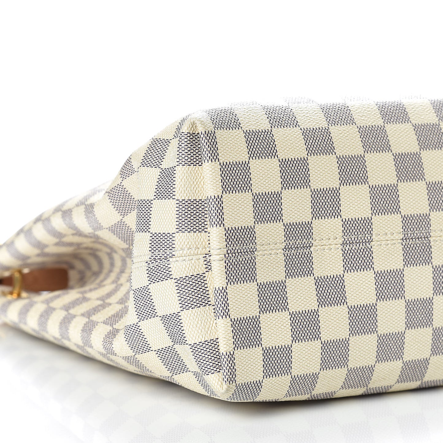 Damier Azur Graceful MM Rose Ballerine