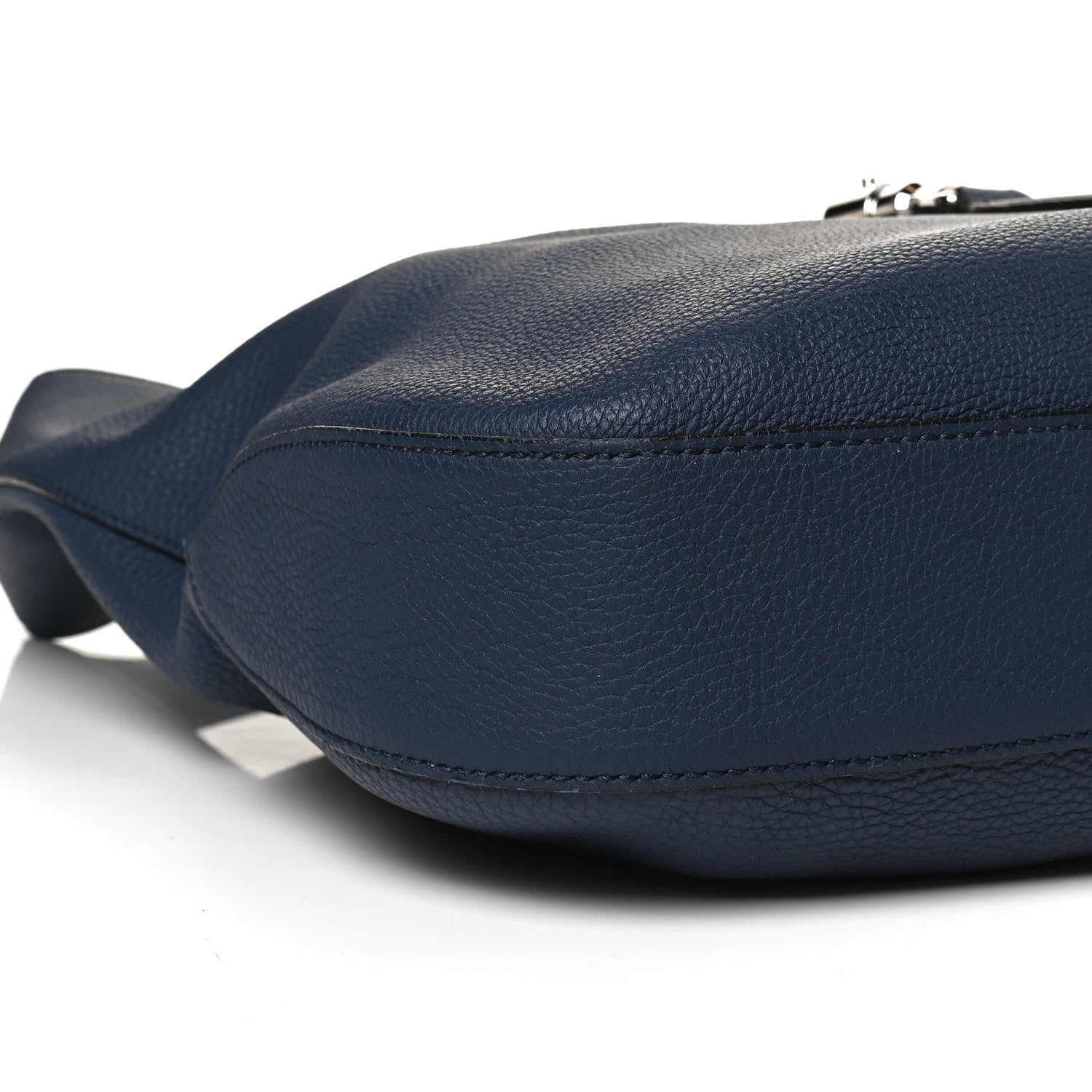 Gucci Soft Grained Calfskin Large Jackie Hobo Classic Blue Marine 10 of 11