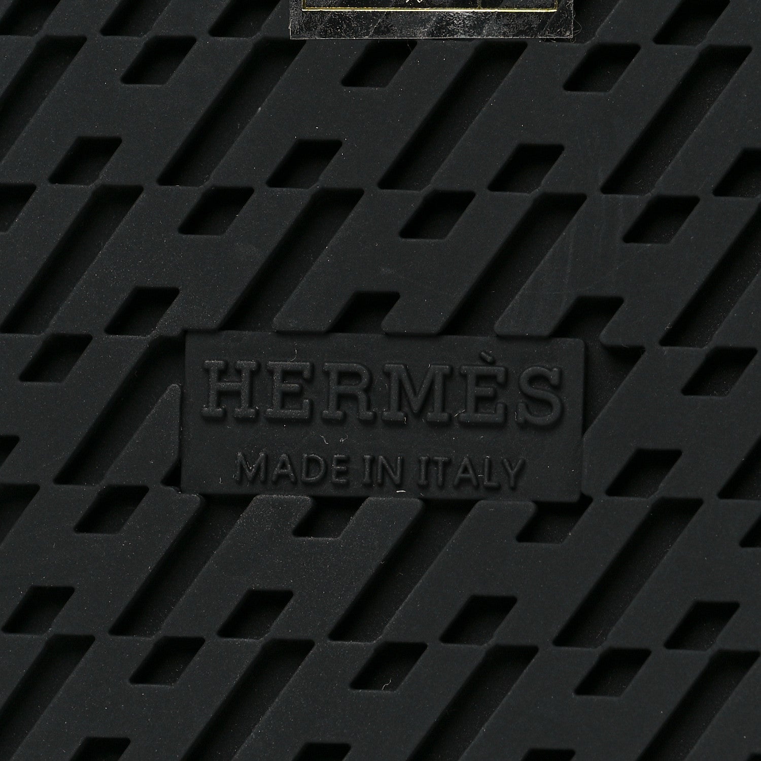 Hermes Calfskin Womens Chypre Sandals 37 Black 6 of 8