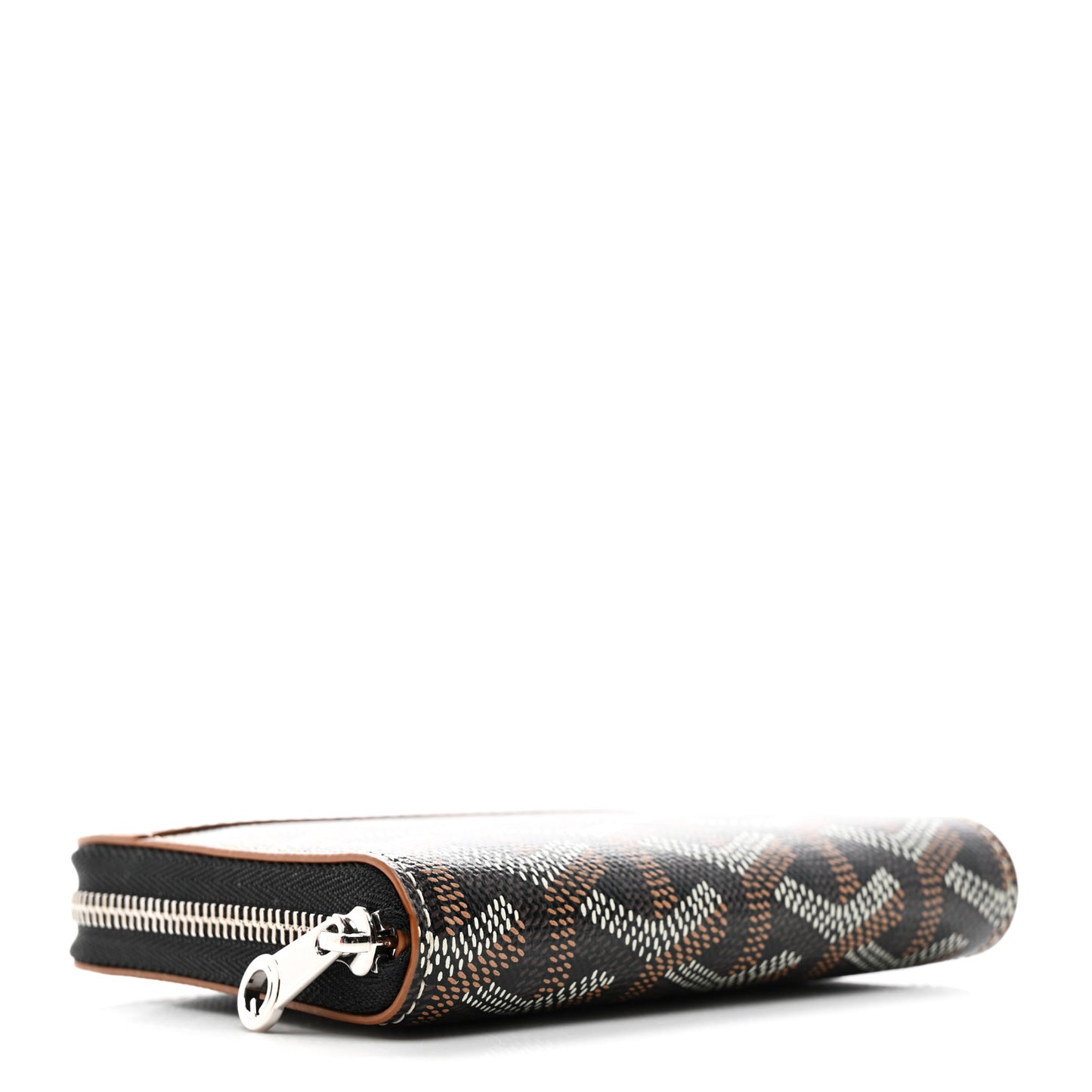 Goyardine Matignon Porte Monnaei Wallet Black Gold