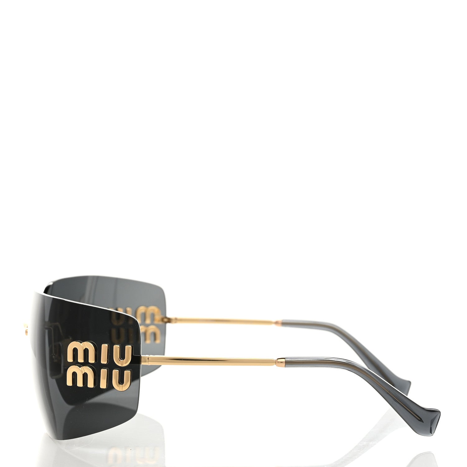 Miu Miu Metal Runway Sunglasses SMU54Y Slate Grey 3 of 8