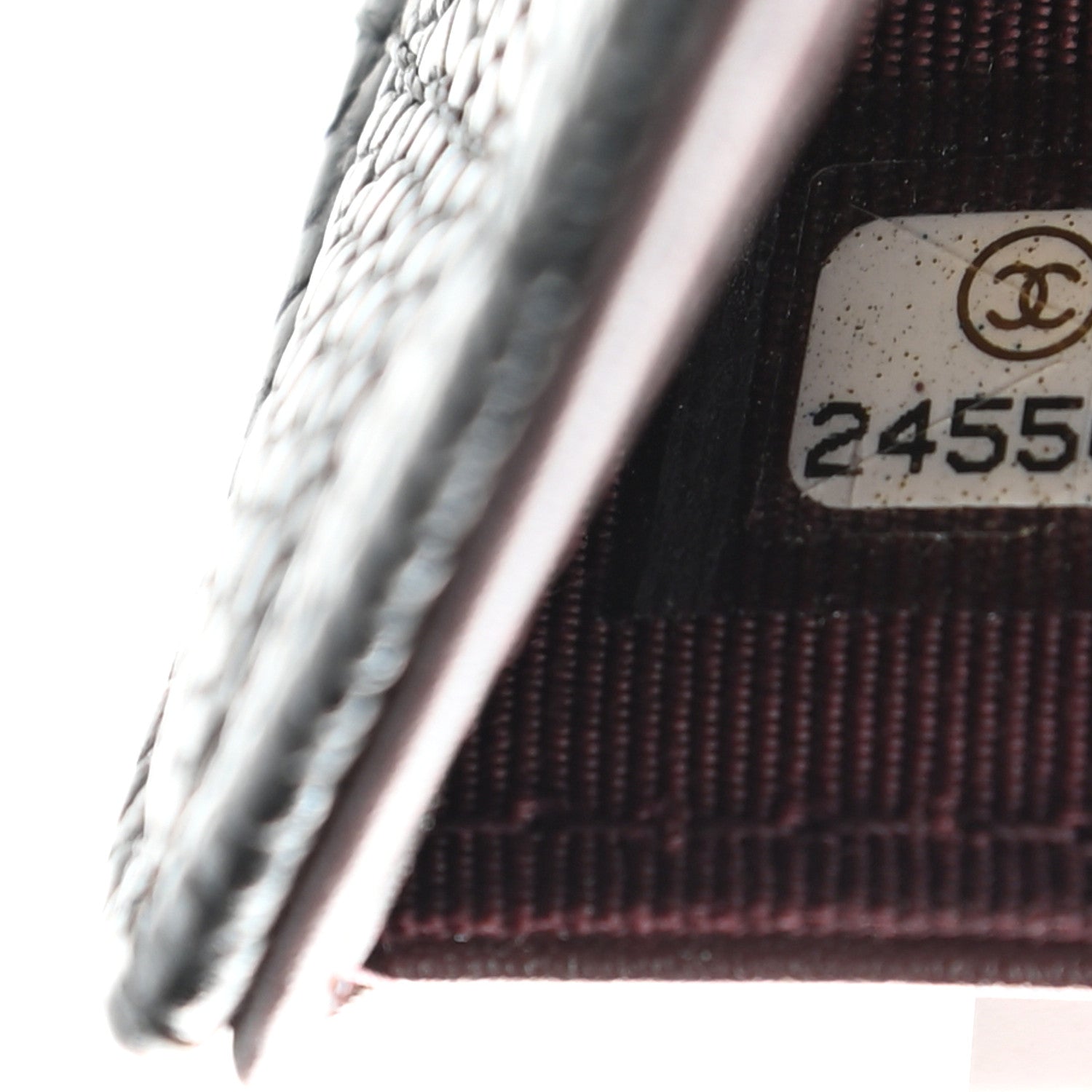 Chanel Caviar Quilted Yen Wallet Black 8 of 9
