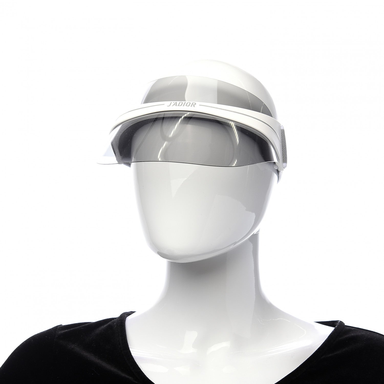 Christian Dior Mirrored DiorClub1 Sun Visor Grey 2 of 8