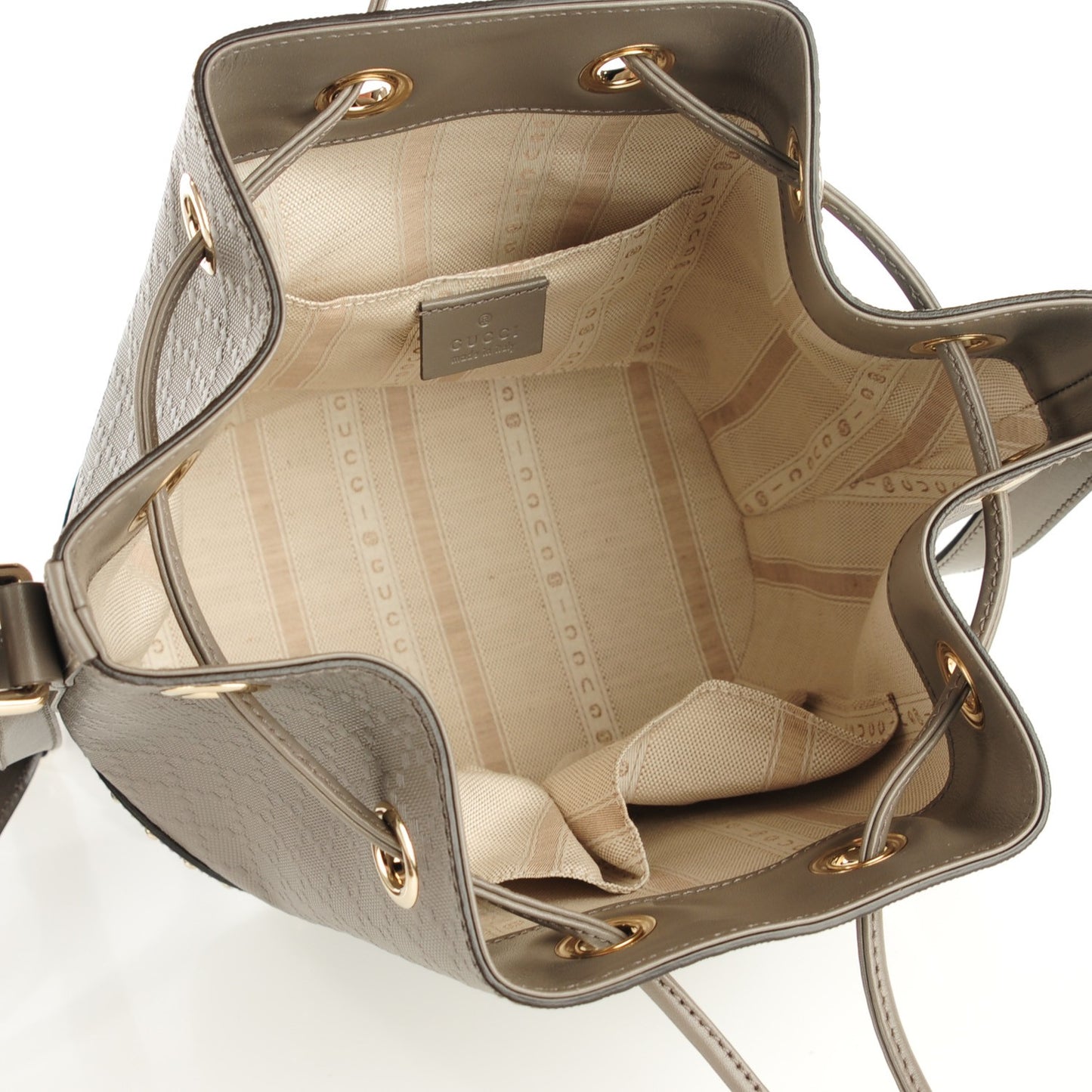 Bright Diamante Studded Small Bucket Bag Loess