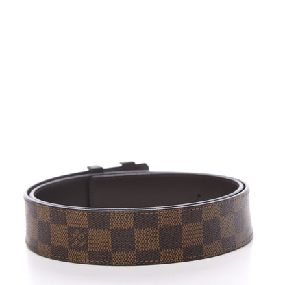 Louis Vuitton Damier Ebene 40mm LV Initiales Belt 95 38 2 of 6