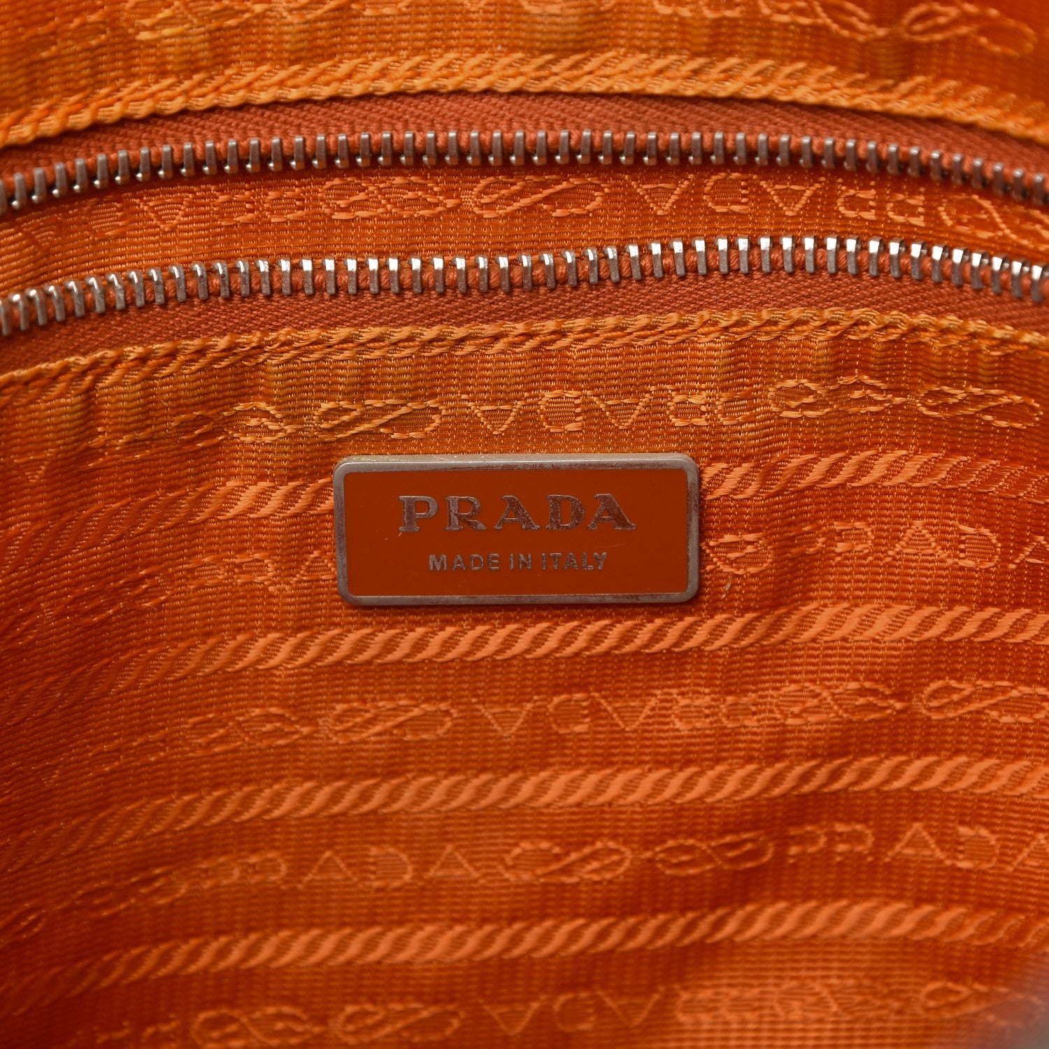 Prada Saffiano Bauletto Papaya 8 of 19