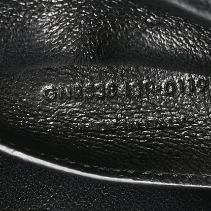 Saint Laurent Lambskin Matelasse Monogram Small Vicky Chain Bag Peru 7 of 12
