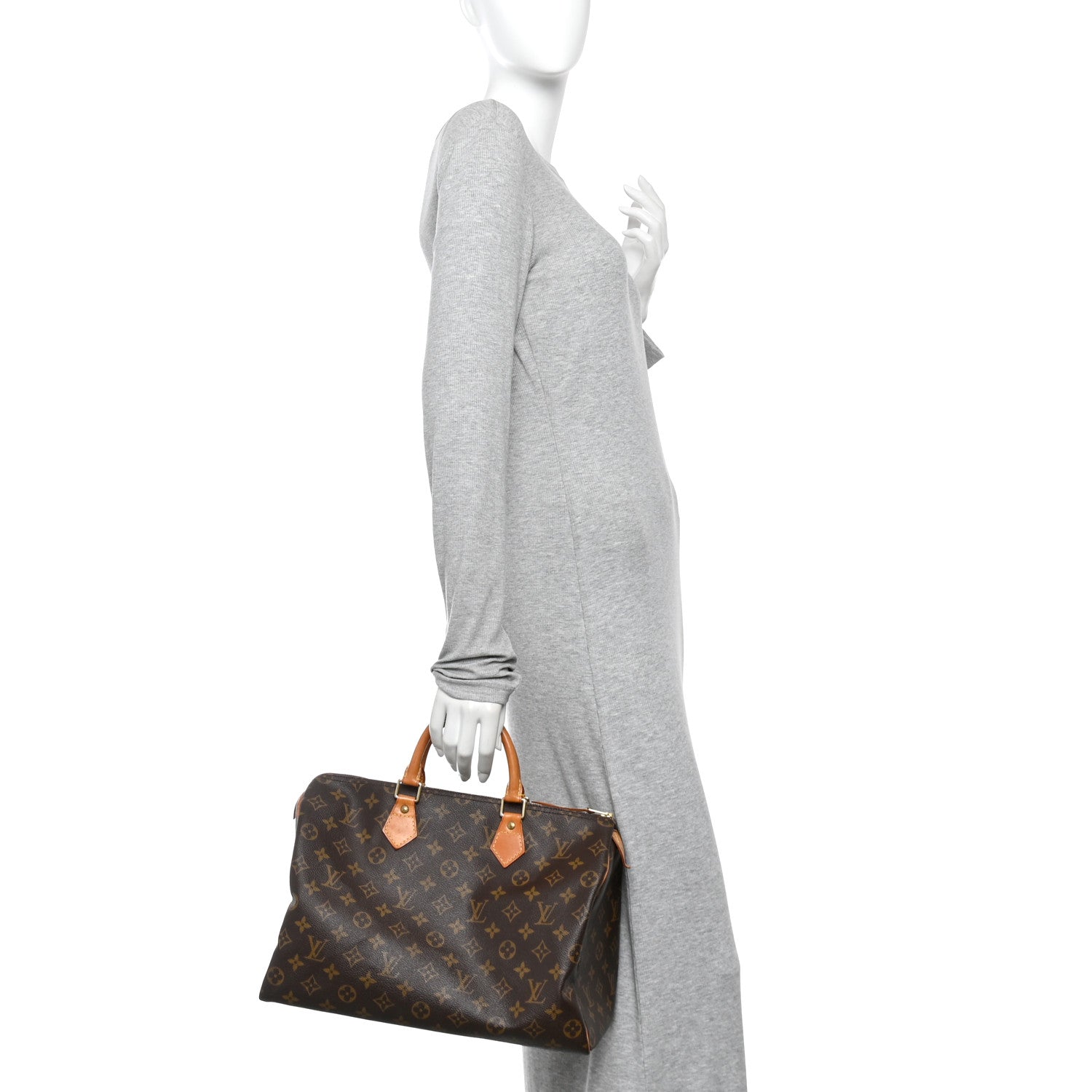 Louis Vuitton Monogram Speedy 35 2 of 17