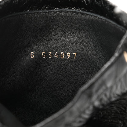 Chanel Crumpled Calfskin Quilted Cap Toe Short Boots 37 Black 8 of 8