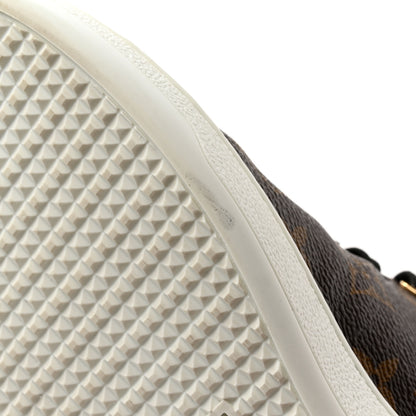 Louis Vuitton Patent Monogram Frontrow Sneakers 35 10 of 11