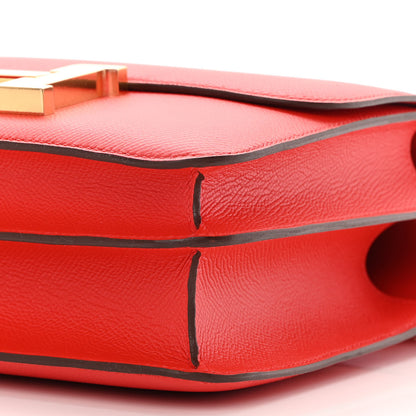 Hermes Epsom Constance 24 Rouge Casaque 9 of 16