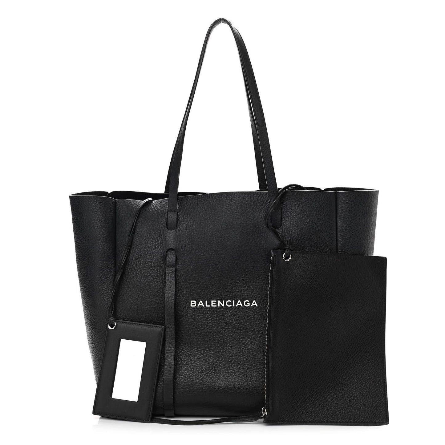 Calfskin Small Everyday Tote Black