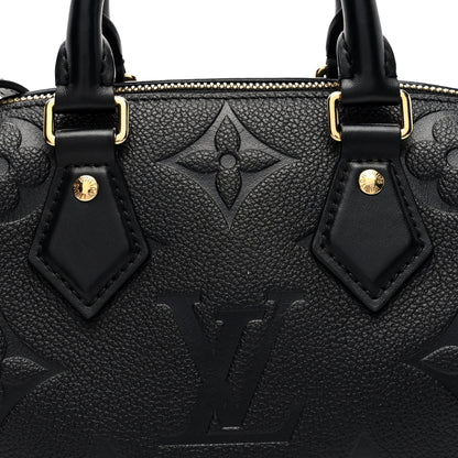 Louis Vuitton Empreinte Monogram Giant Speedy Bandouliere 20 Black 7 of 9