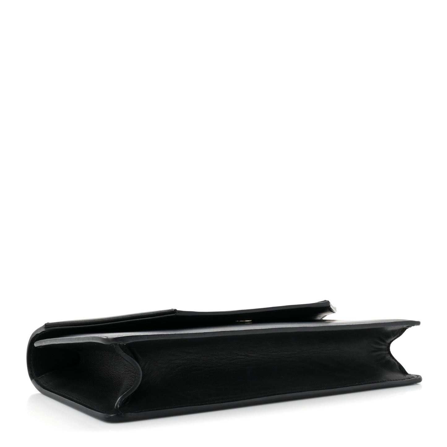 Calfskin Classic Betty Clutch Black