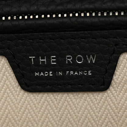 The Row Grained Calfskin Marlo 12 Tote Bag Dark Pine 6 of 11