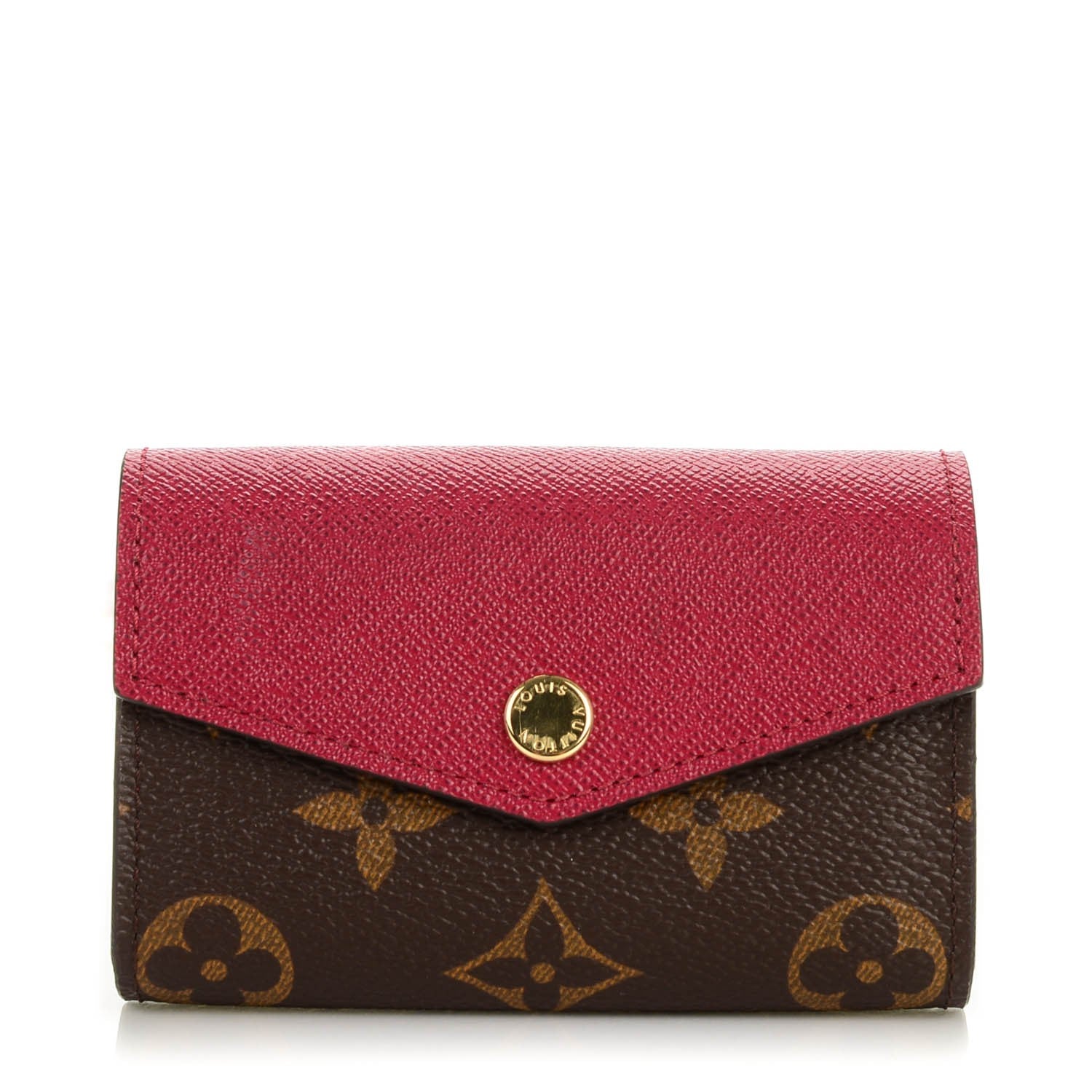 Louis Vuitton Monogram Sarah Multicartes Fuchsia 1 of 7