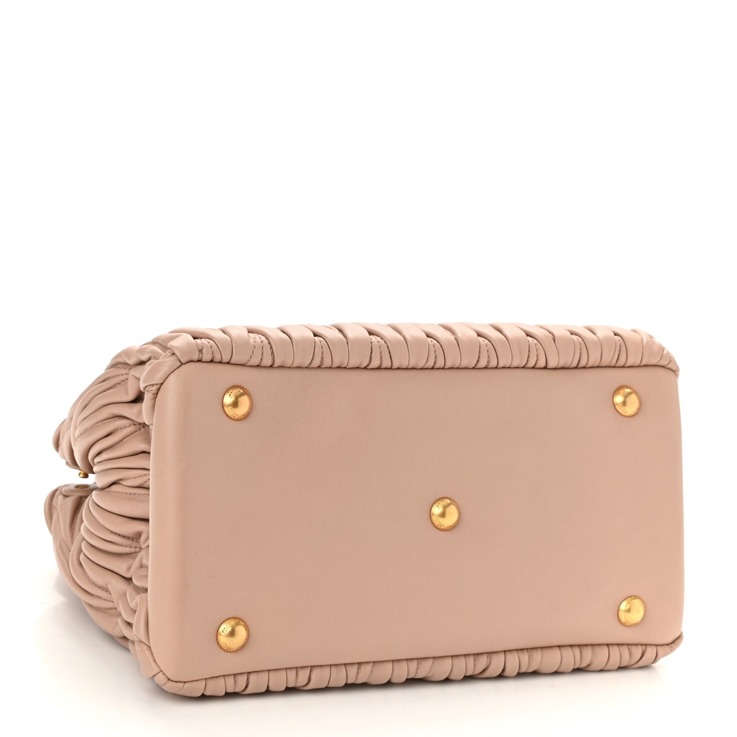 Nappa Matelasse Top Handle Cammeo