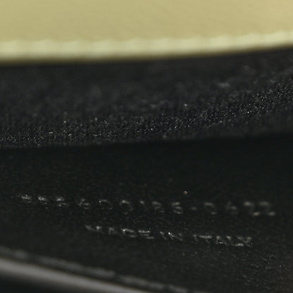 Saint Laurent Grain De Poudre Textured Mixed Matelasse Triquilt Medium Monogram Satchel Light Sage 7 of 11