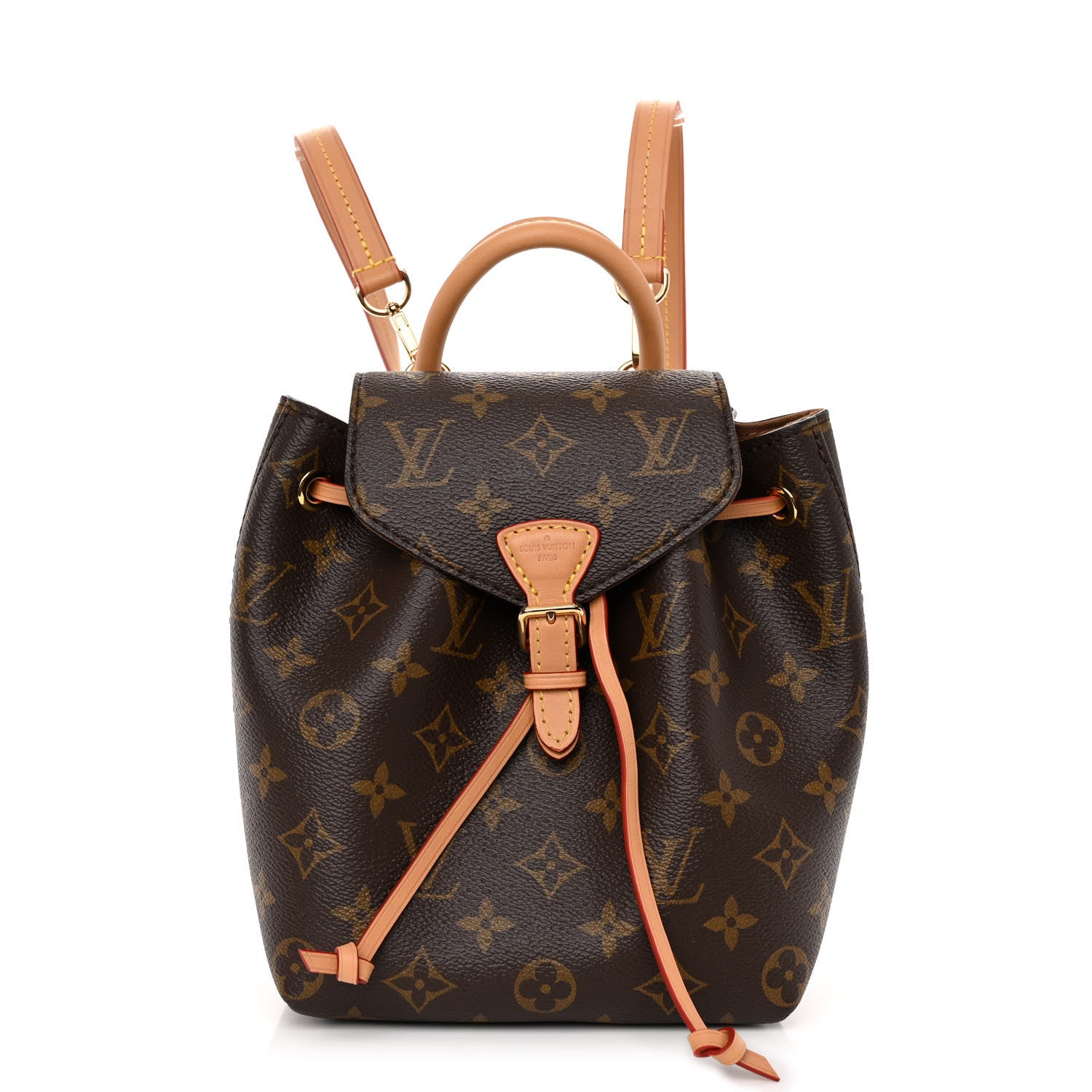 Louis Vuitton LOUIS VUITTON Monogram Montsouris BB Backpack Natural 1 of 10