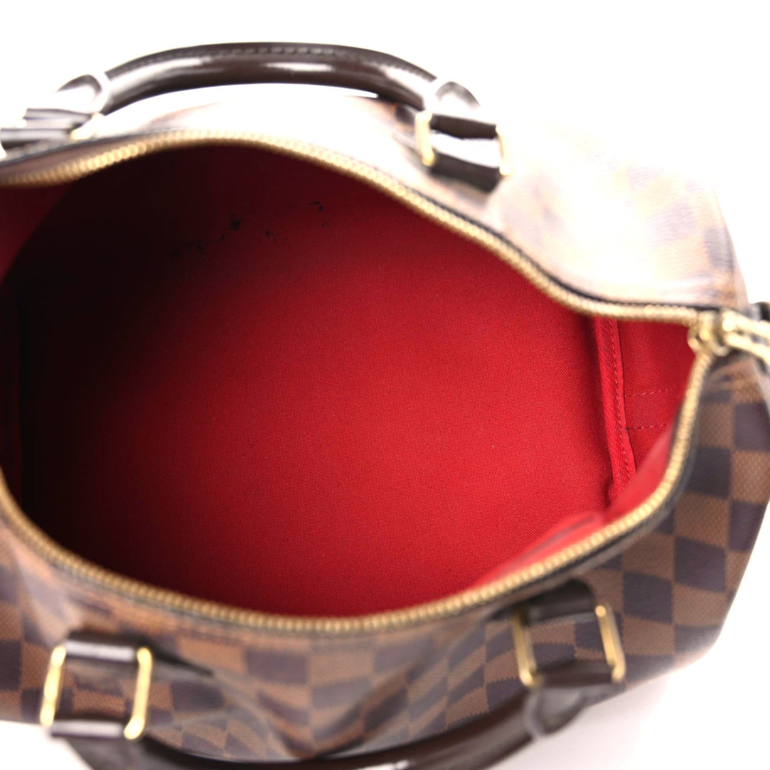 Louis Vuitton Damier Ebene Speedy Bandouliere 30 16 of 21