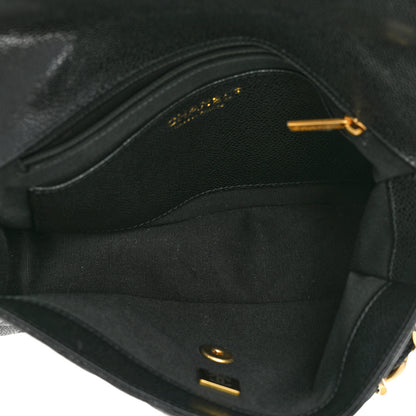 Chanel Caviar Quilted Chain Flap Black 7 of 10