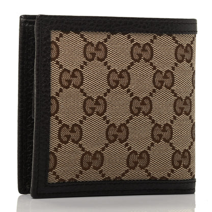 Gucci Monogram Bi-Fold Wallet Dark Brown 3 of 8