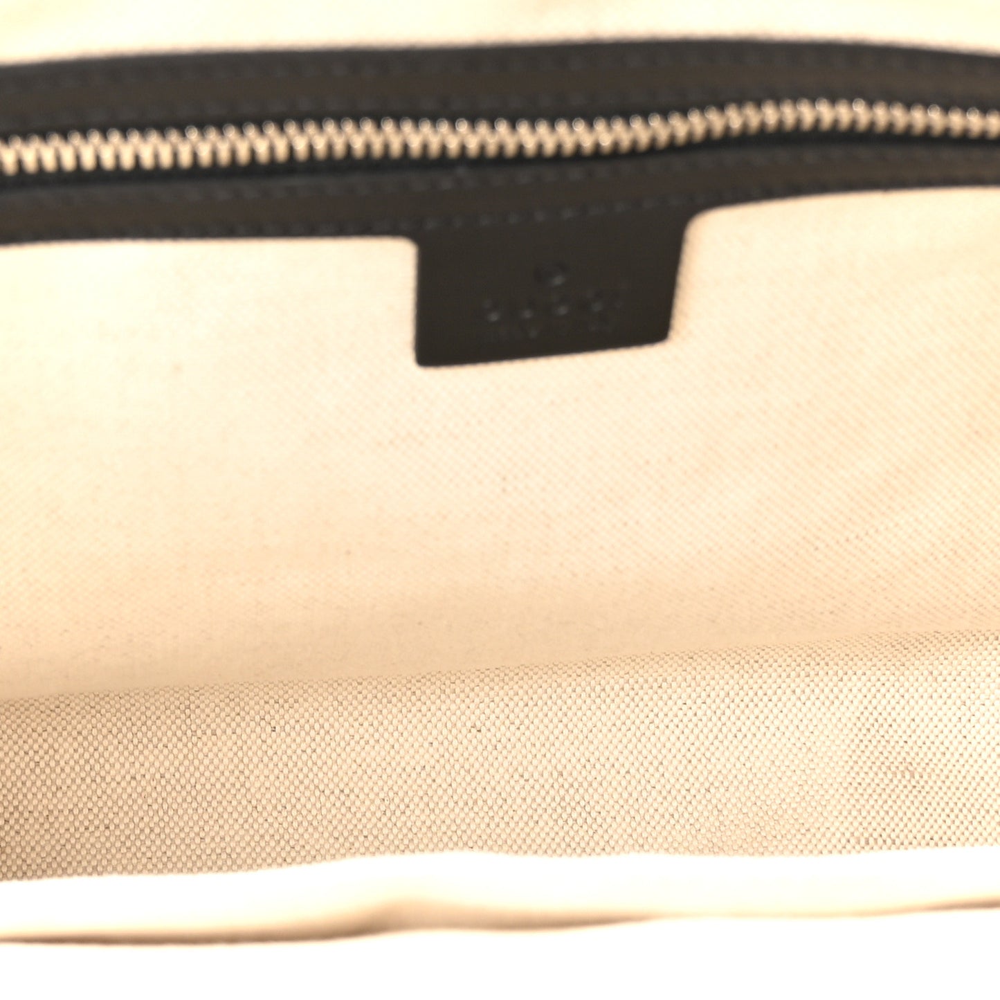 Calfskin GG Tennis Embossed Shoulder Bag Black