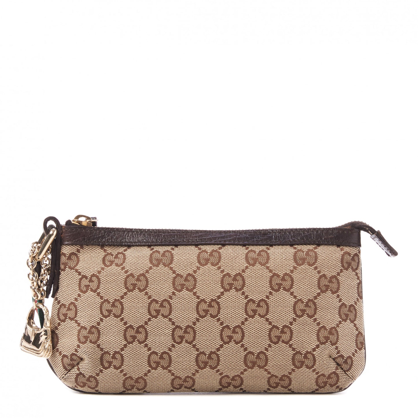 Monogram Jolicoeur Wristlet Dark Brown