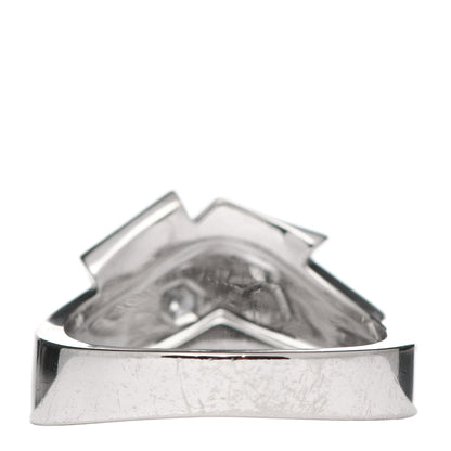 Cartier 18K White Gold Diamond Knot Ring 50 5.5 3 of 6