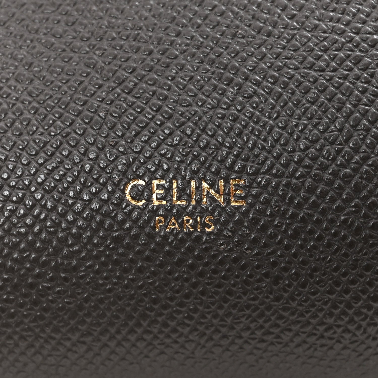 Celine Grained Calfskin Nano Belt Bag Grey 6 of 16