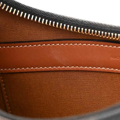 Celine Triomphe Canvas Calfskin Ava Shoulder Bag Tan 13 of 18