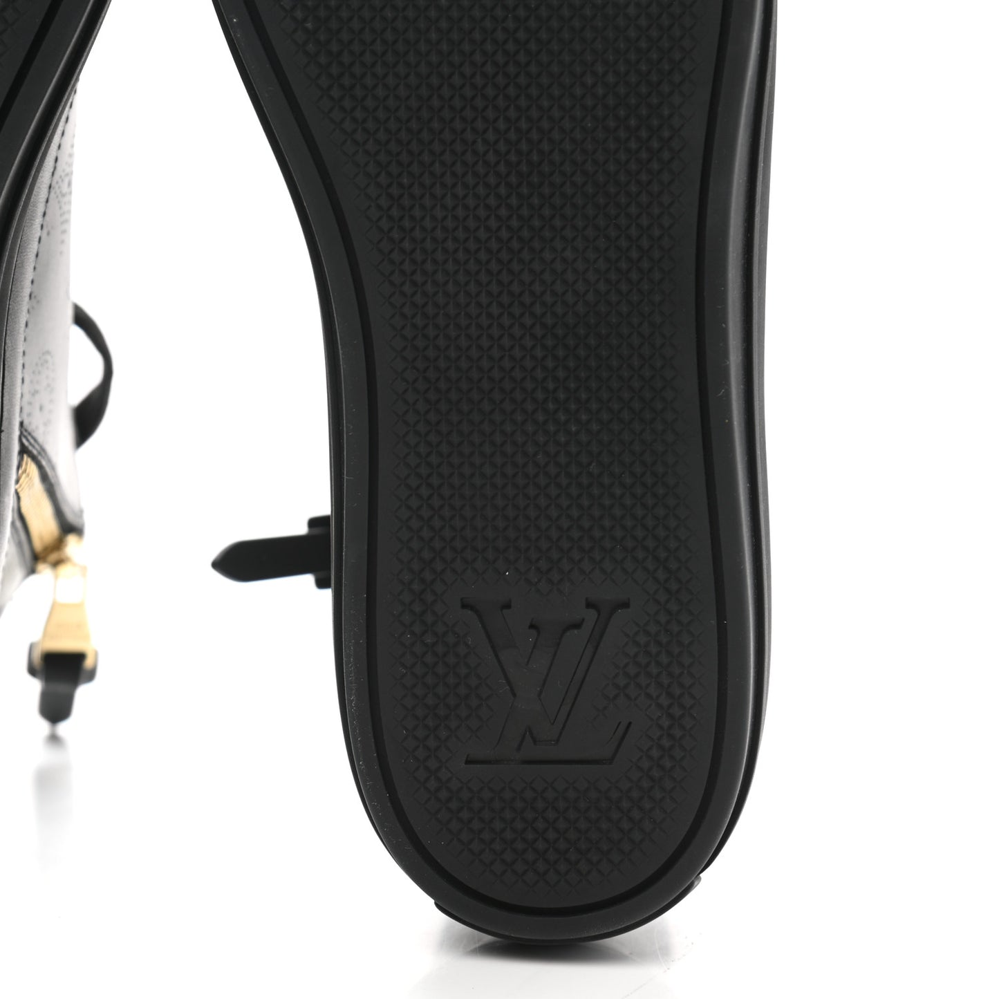 Calfskin Monogram Stellar Sneaker Boots 37 Black White