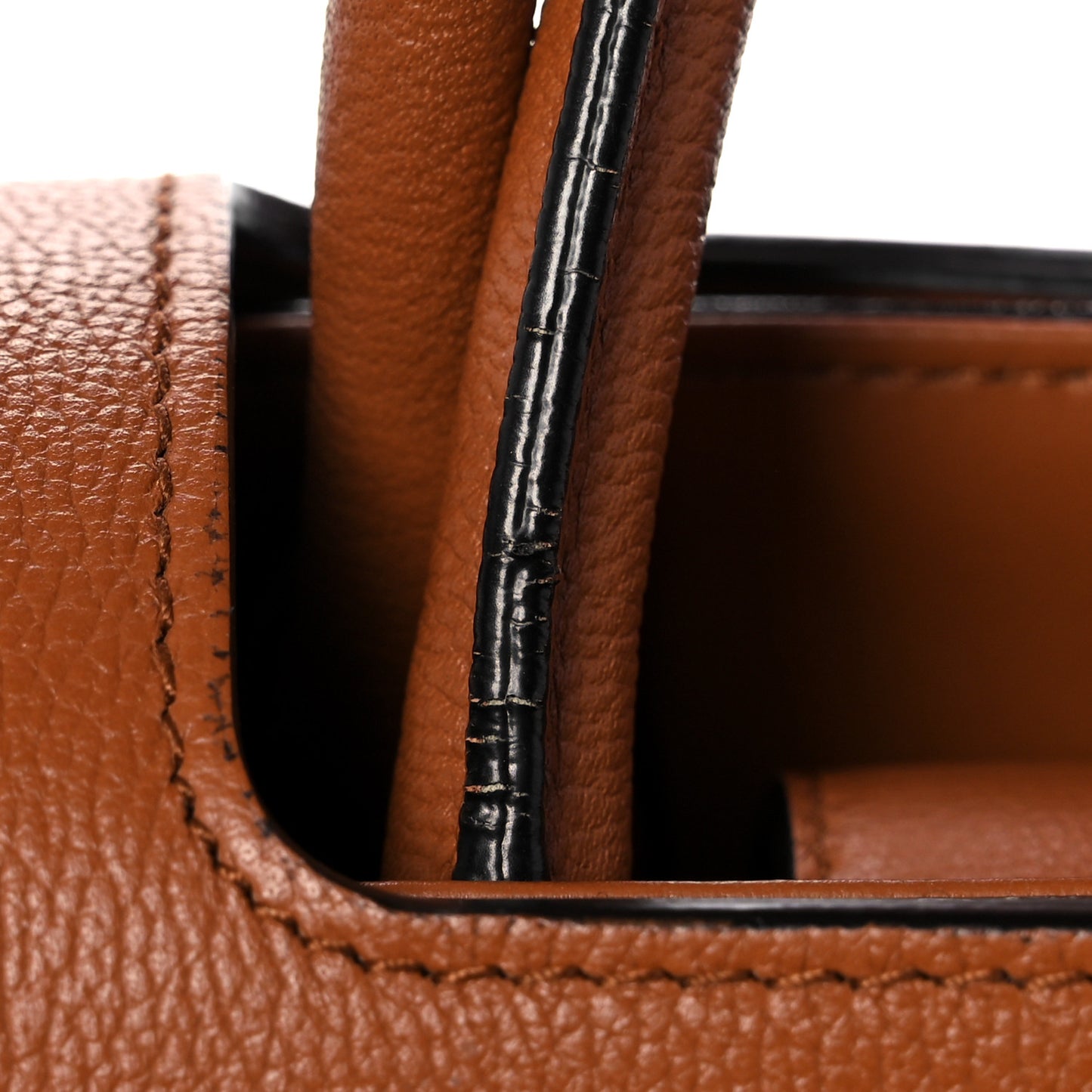 Smooth Calfskin Medium Diorever Flap Brown