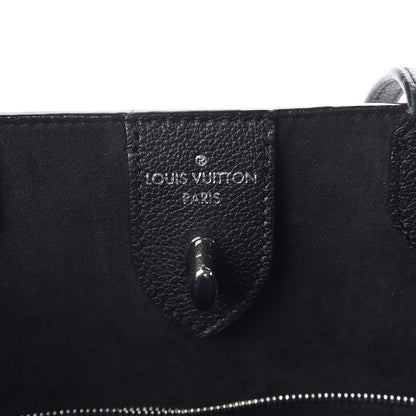 Louis Vuitton Calfskin Lockme Cabas Black 6 of 13