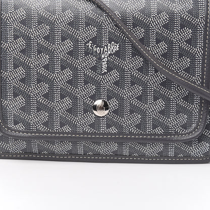 Goyard Goyardine Plumet Wallet Clutch Grey 8 of 8