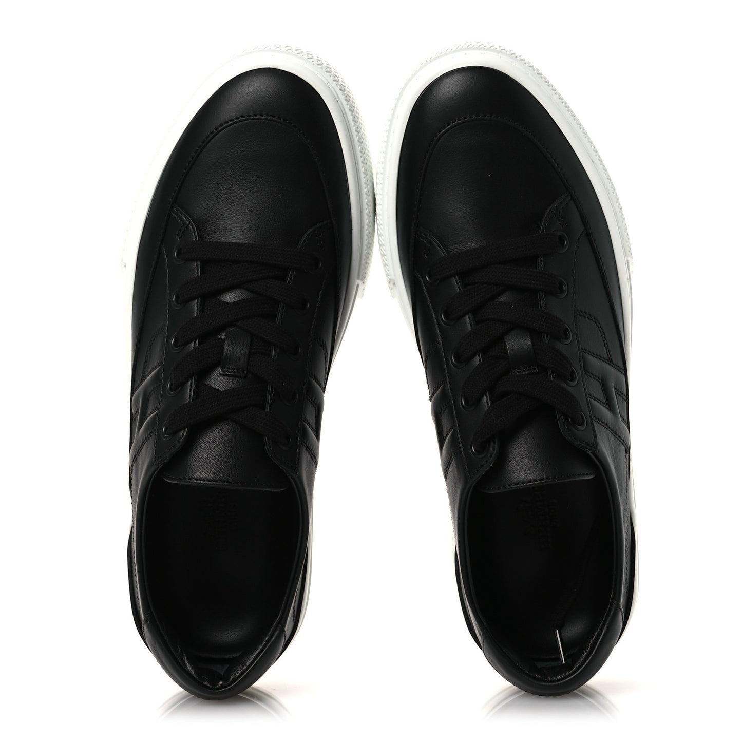 Calfskin Deep Sneakers 39 Black