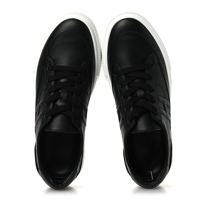 Hermes Calfskin Deep Sneakers 39 Black 2 of 11