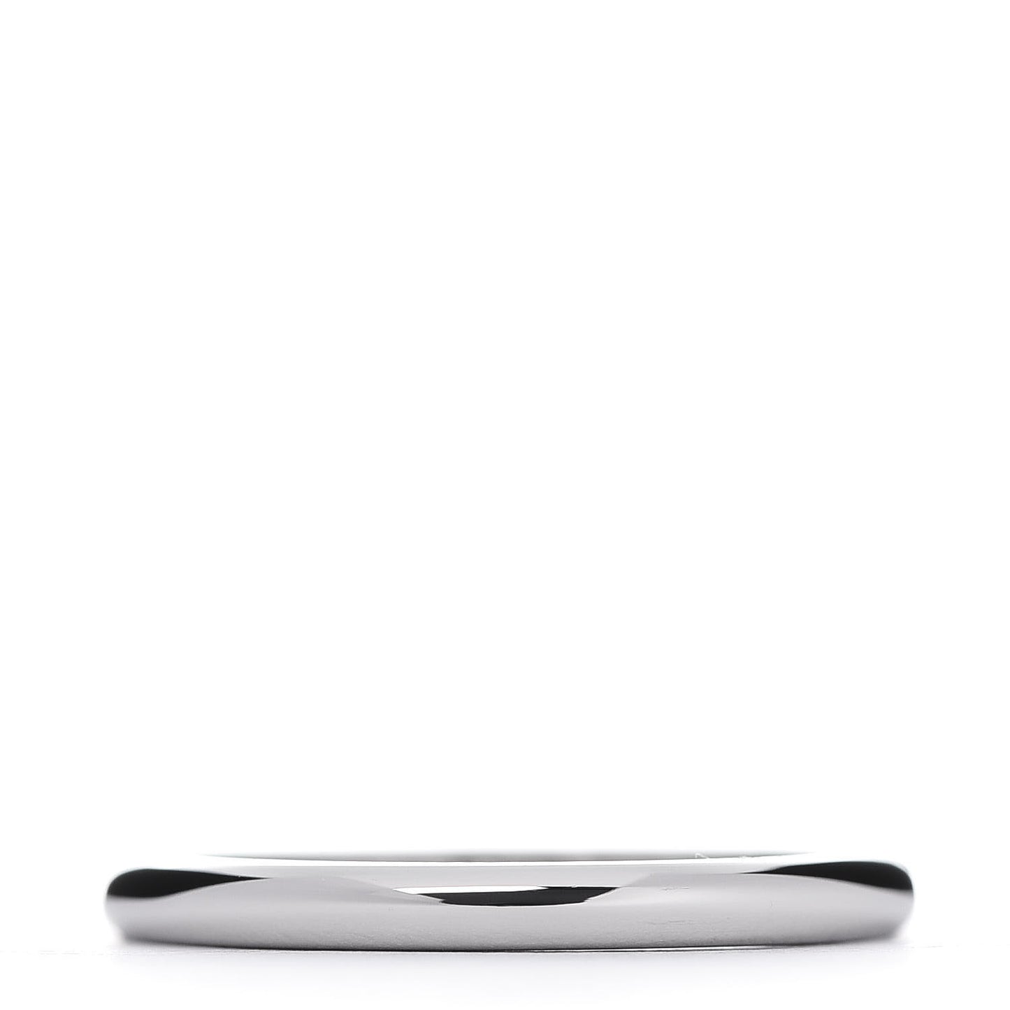 Platinum Diamond .21ctw Half Circle Soleste Band Ring 50 5.5