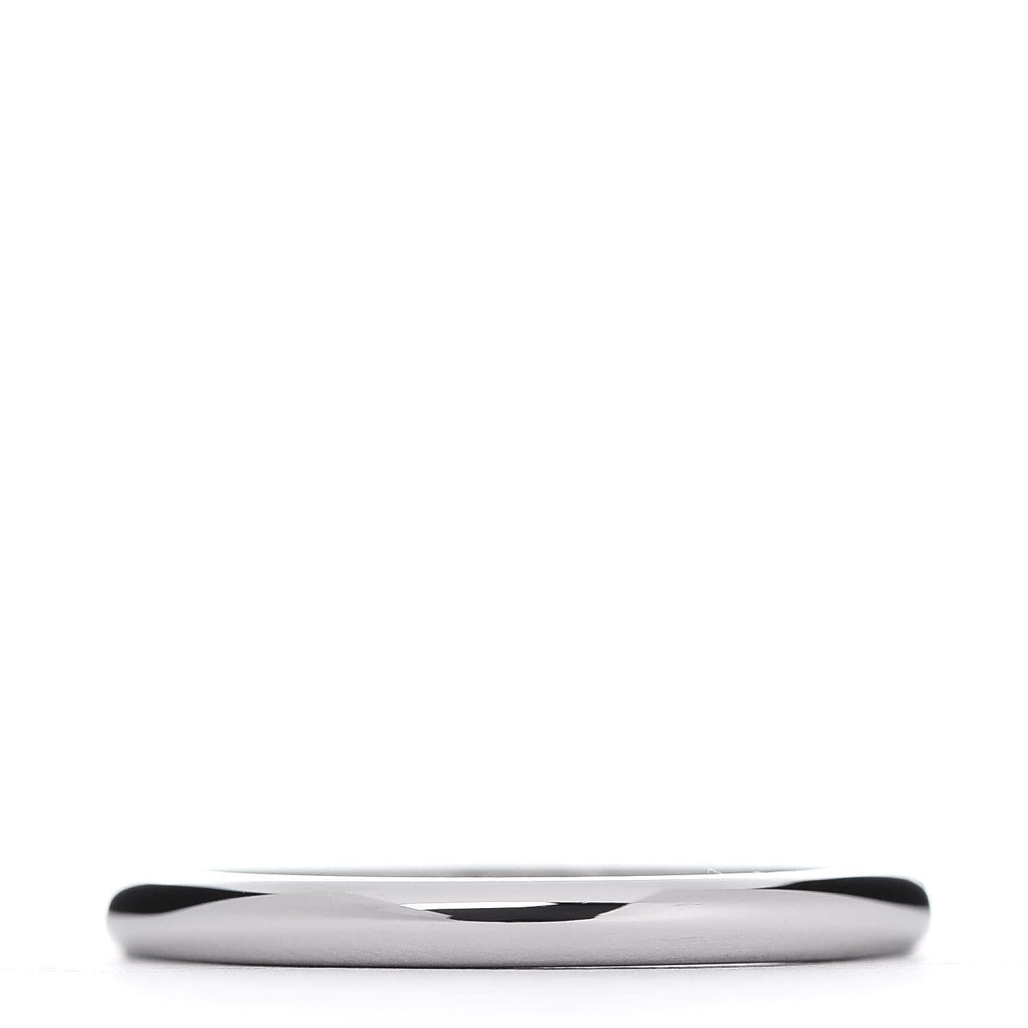 Tiffany Platinum Diamond .21ctw Half Circle Soleste Band Ring 50 5.5 3 of 5