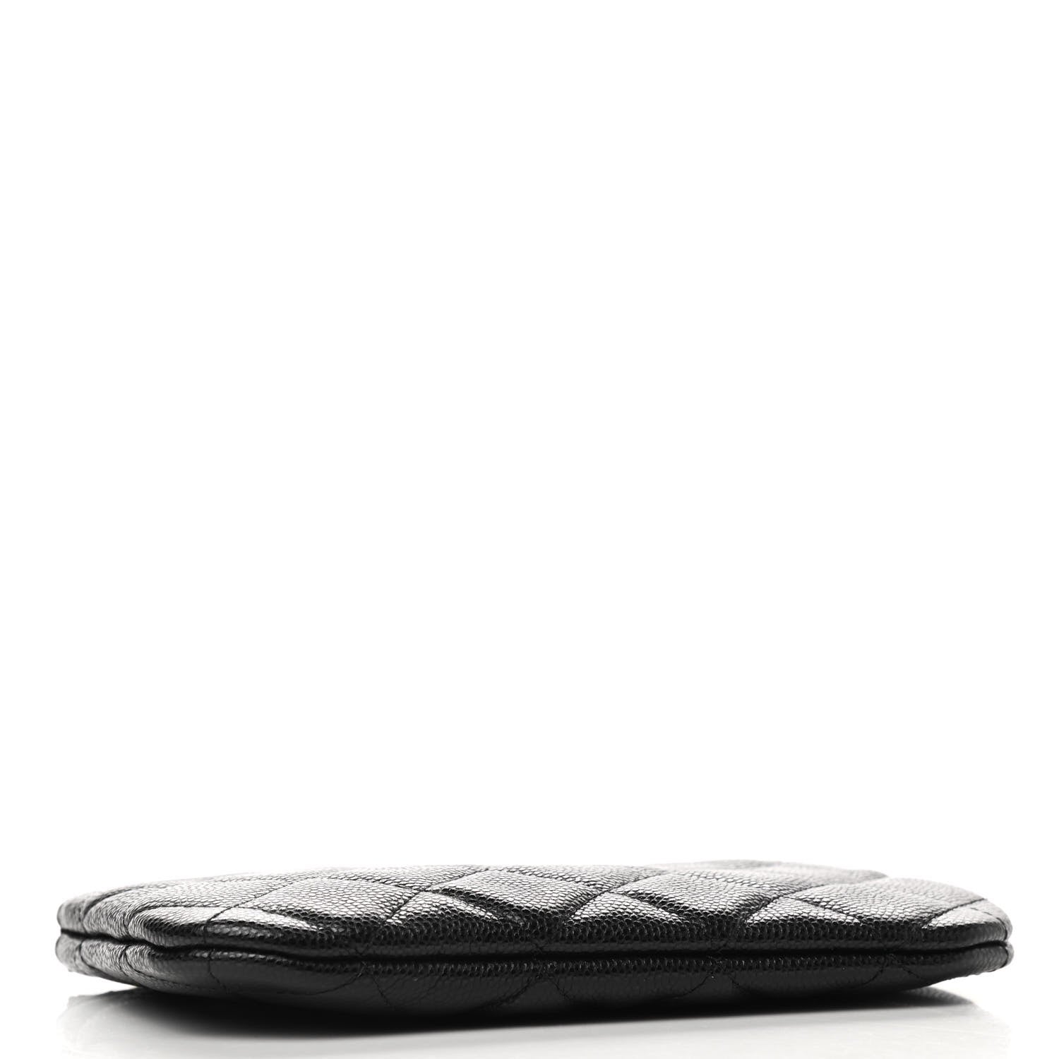 Chanel Caviar Quilted Small Cosmetic Case Black 4 of 8
