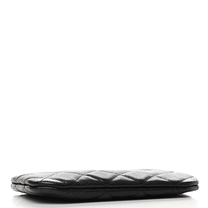 Chanel Caviar Quilted Small Cosmetic Case Black 4 of 8