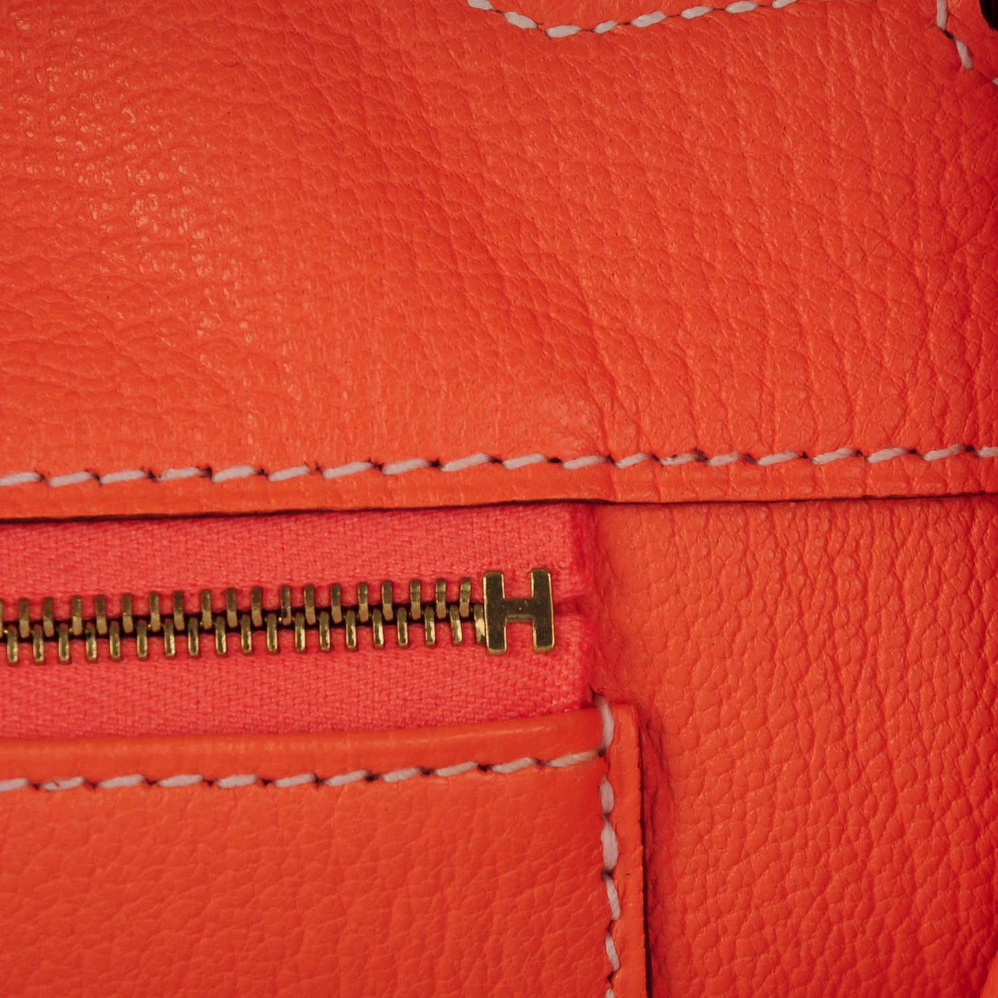 Taurillon Clemence Birkin 40 Rose Thè