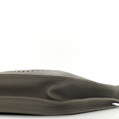 Hermes Taurillon Clemence Evelyne III PM Etain 10 of 10